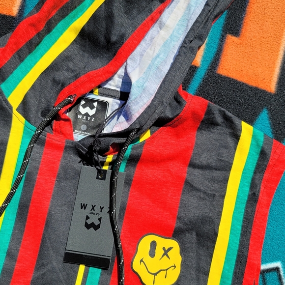 WXYZ Sleeveless Shirt Hoodie Large NWT - Picture 2 of 5